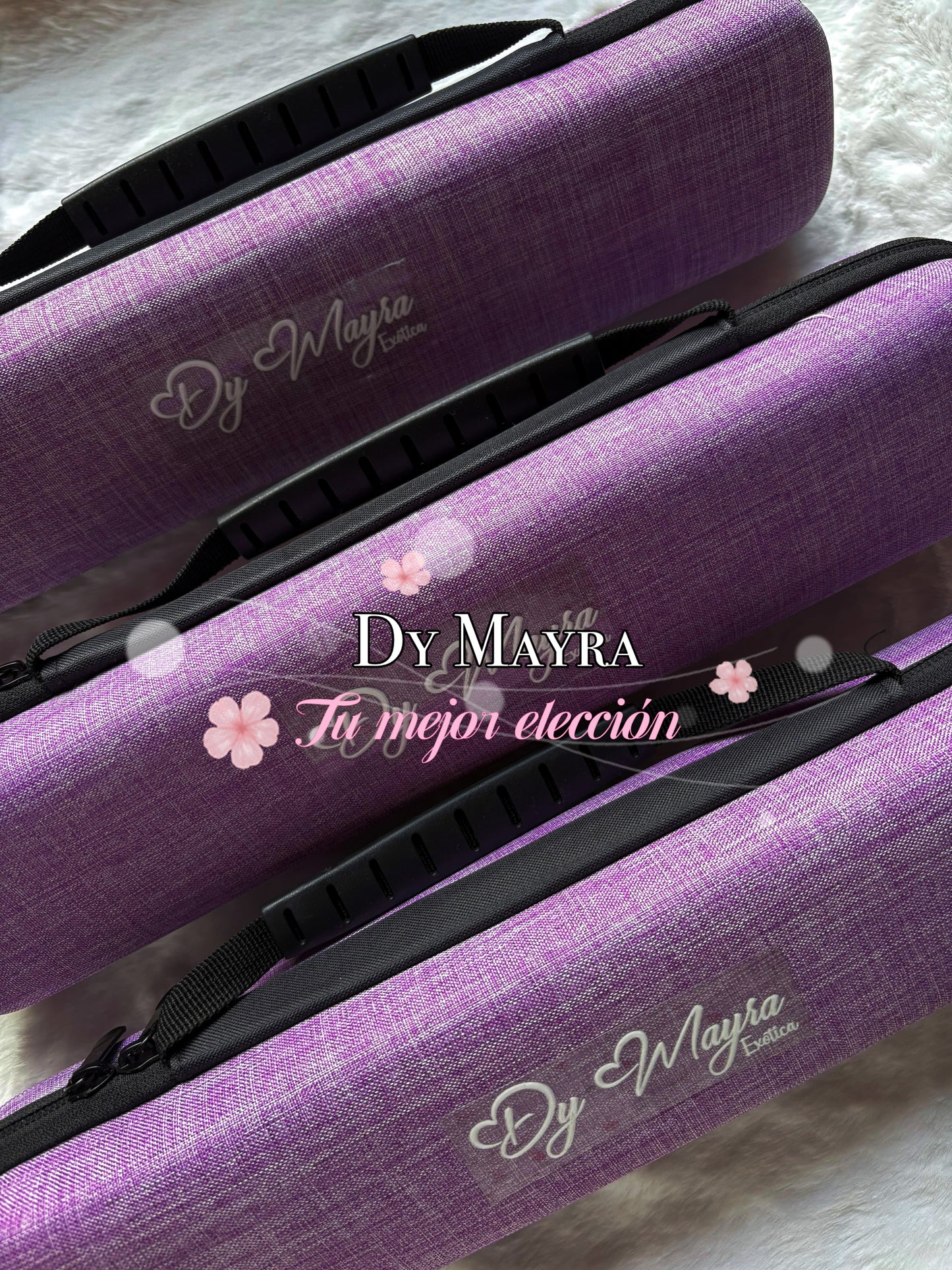 🔸 Kit profesional Dy Mayra – Plancha de Cerámica (Color Rosado)