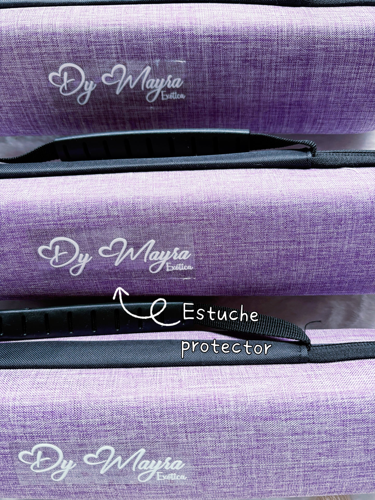 🔸 Kit profesional Dy Mayra – Plancha de Cerámica (Color Rosado)